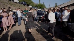 Красивая встреча жениха и невест с.Хрюг Свадьба в Дагестане 2021