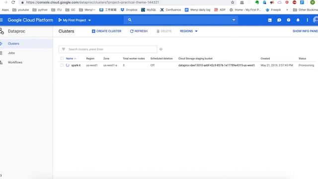 Google Cloud Platform | Hadoop Spark Clusters setup смотреть онлайн