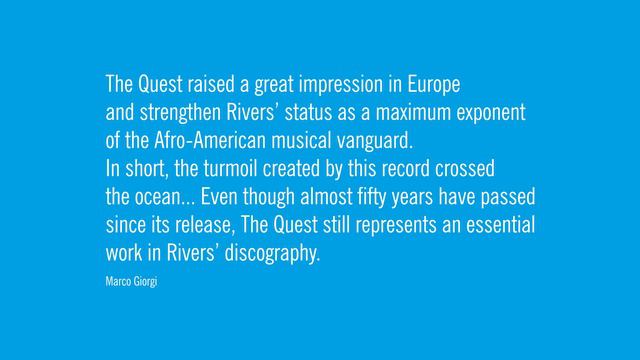 Sam Rivers, The Quest (Preview) смотреть онлайн