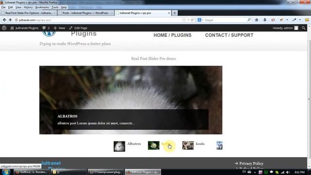 Real Post Slider Pro WordPress Plugin смотреть онлайн