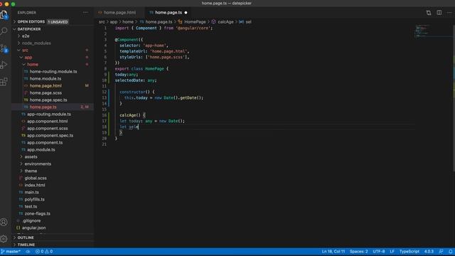 ionic datepicker смотреть онлайн