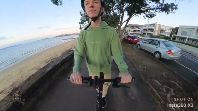 SEGWAY  NINEBOT G2 OVERCLOCK- AUCKLAND WATERFRONT #segway #scooter #insta360x3 #pbtech #auckland