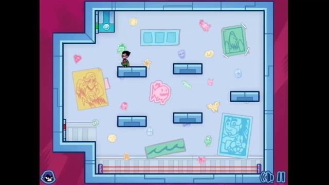 Teen Titans Go Games - Tower Lockdown смотреть онлайн