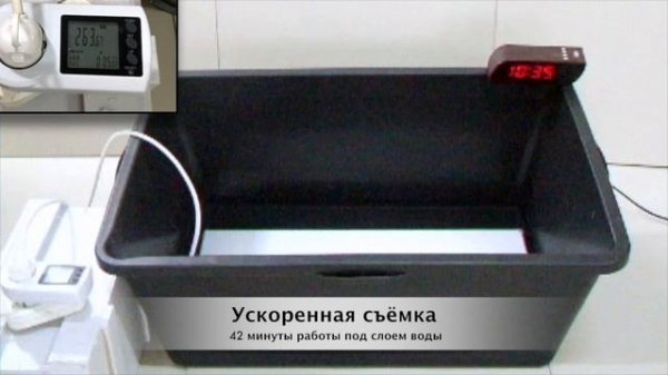 Панель ТЕРМОЛИТ не боится воды