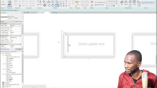 Revit tutorials I Revit Architecture I Roofs in Revit Architecture simplified смотреть онлайн