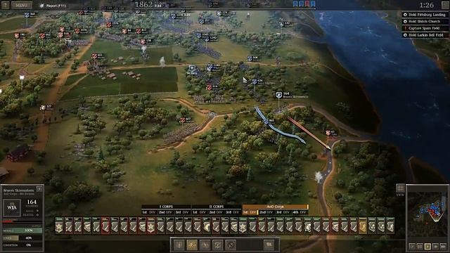 Ultimate General Civil War Shiloh Day 2 Union Battle 6 Continued смотреть онлайн