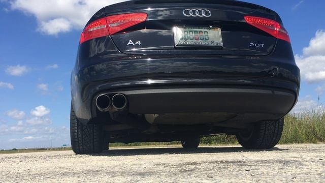 Stage 1 Audi A4 (B8.5) (Fully straight piped + catless) смотреть онлайн