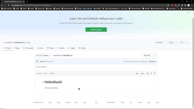 Kali Linux Intro To Git and GitHub смотреть онлайн