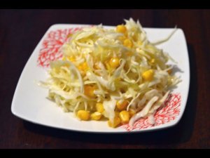 Лучший салат из свежей капусты на каждый день - как приготовить вкусный салат.