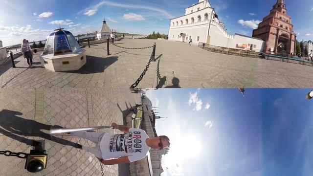 Казанский Кремль (Часть 4) снятый на камеру 360 градусов. смотреть онлайн