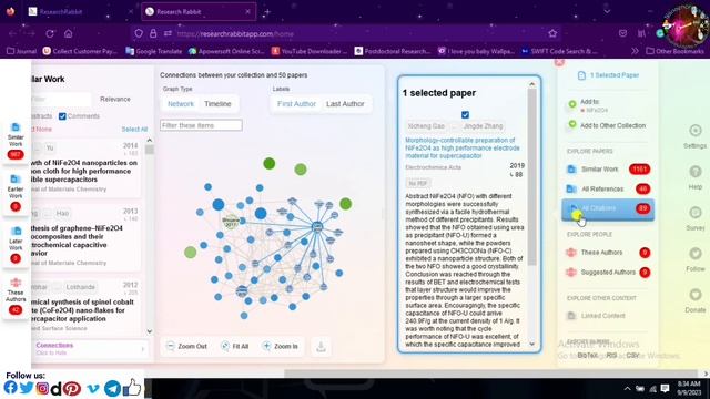 To find relevant papers and articles using Research Rabbit and Connected Papers webpage смотреть онлайн