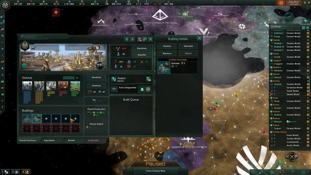Stellaris | S05E05 | Ravenous Hive | Year 2303 - 2324 смотреть онлайн