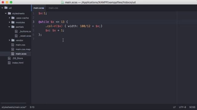 Sass Tutorial for Beginners - Learn SCSS - Sass Crash Course - #38 - @while Loops смотреть онлайн