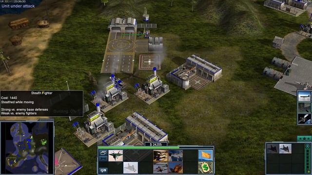 Generals Zero Hour (mission map) it's time to CAPTURE EUROPE but in different strategies смотреть онлайн