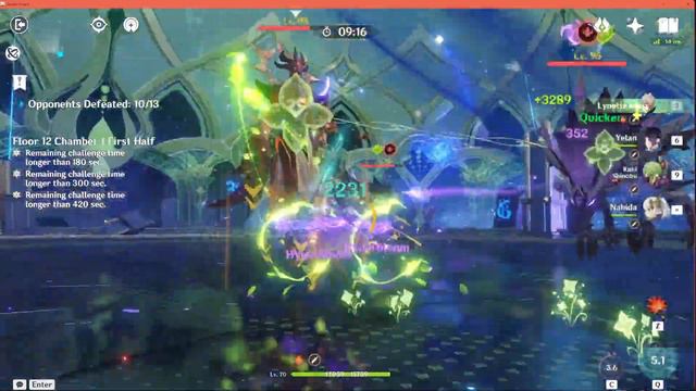 Lynette C6 Hyperbloom (Yelan C2 Variant)