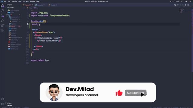 آموزش برنامه نویسی: آموزش ساخت pop-up یا modal در react смотреть онлайн