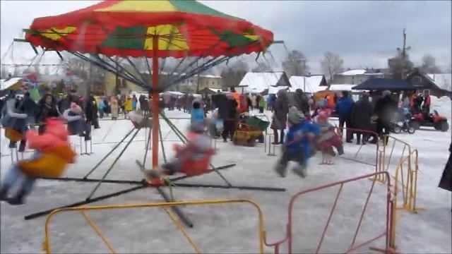 Масленица 2016г в Коноше смотреть онлайн