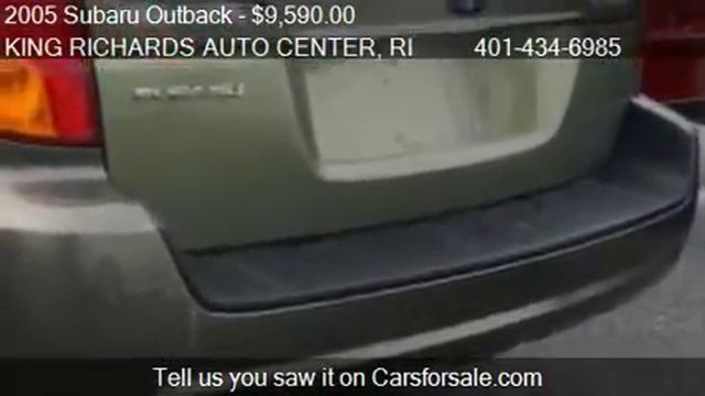 2005 Subaru Outback 2.5i Limited - for sale in East Providen смотреть онлайн