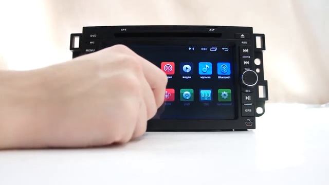 Штатная магнитола Шевроле Каптива на Android с навигацией смотреть онлайн