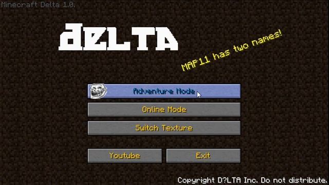 Minecraft Delta 1.0 смотреть онлайн