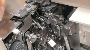 Заправка плоскошовки Merrylock 075 (коверлок)