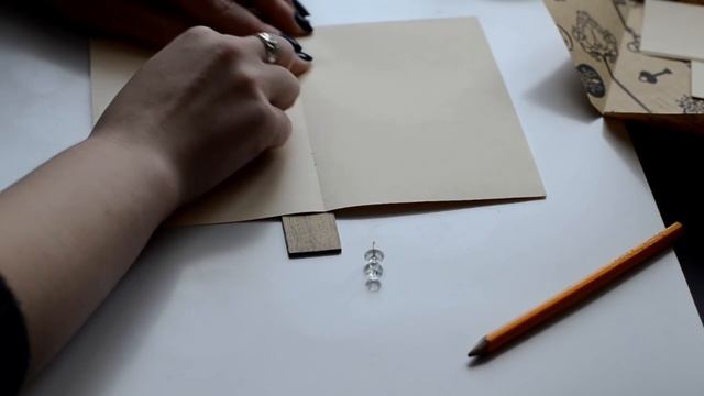DIY письмо-конверт в стиле Moleskine / envelope смотреть онлайн