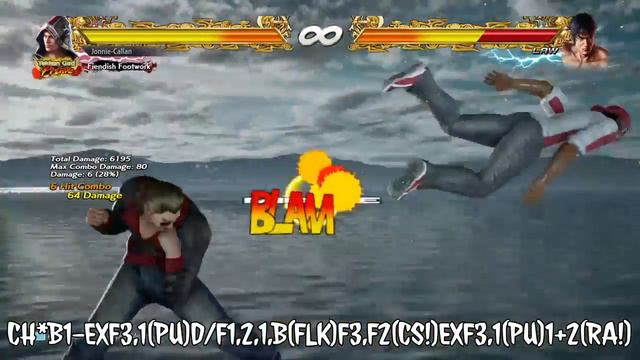 TEKKEN 7 - Steve Fox Combos.