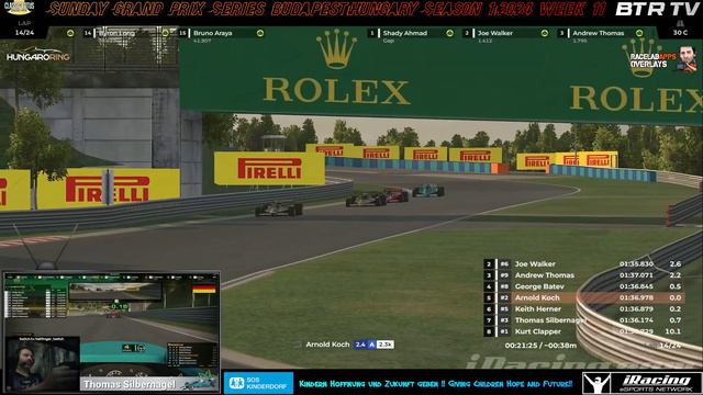 Vorzeitig Champion! - Sunday GP Series Hungaroring/Hungary Season 1/2024 Week 11 SP2 смотреть онлайн