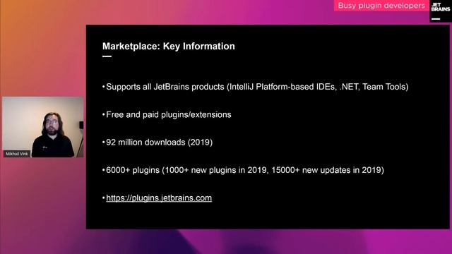 Introduction Into JetBrains Marketplace and Developer Tooling смотреть онлайн