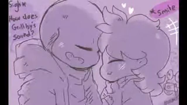 Frisk X Sans Comic Dub 13 (Undertale Comic Dub) смотреть онлайн