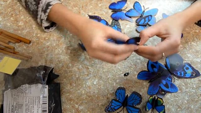 Бабочки и крючки для вязания с AliExpress / Beautiful butterfly and crochet hooks from AliExpress смотреть онлайн