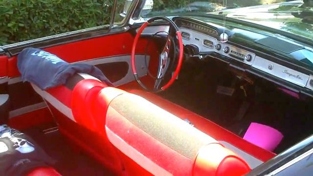 Beautiful 1958 Chevy Impala convertible. смотреть онлайн