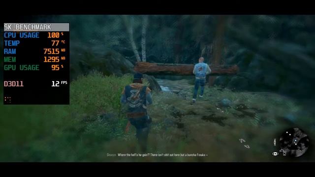 Days Gone | Intel UHD G1 | i3-1005G1 | 8GB Ram | Benchmark смотреть онлайн