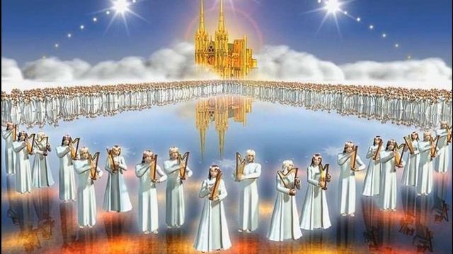 Стеклянное море, смешанное с огнем .144000 как бы новая песнь . смотреть онлайн