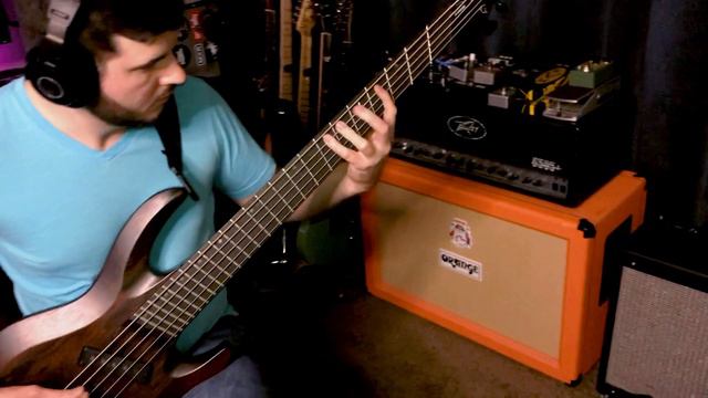 Demo - ESP Ltd B-1005 Fanned Fret Bass смотреть онлайн