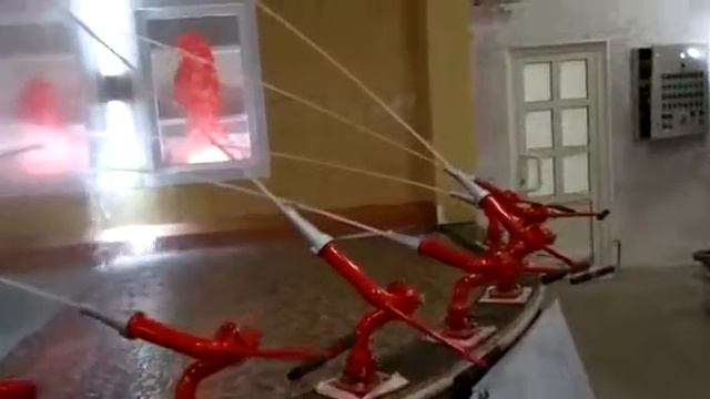 Лафетный ствол производства ПОЖТЕХСПАС на детской площадке (2 часть) смотреть онлайн