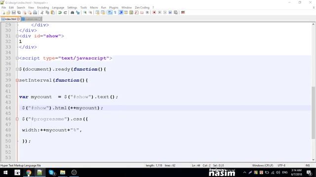 Bootstrap Bangla Tutorial | progressbar 2 | Part 12 | Freelancer Nasim смотреть онлайн