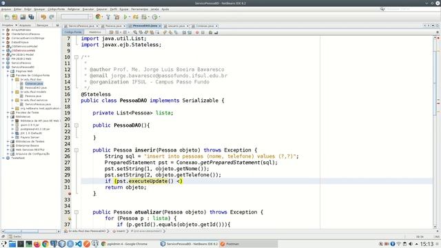 Serviço REST em Java para CRUD com BD - Parte 04 смотреть онлайн