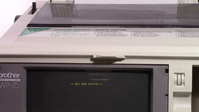 NCauctions.com - Auction Working Brother WP-75 Word Processor Word Processor смотреть онлайн