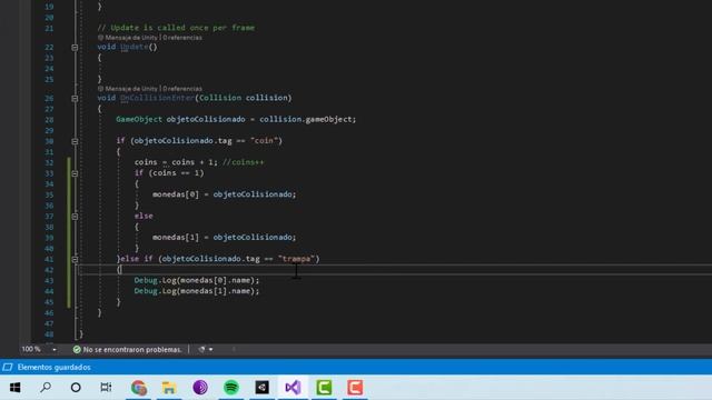 Curso Unity - 40 Recorrer array смотреть онлайн