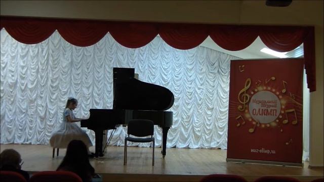 Одинцова Анна, пьеса "Маленький негритенок" К. Дебюсси смотреть онлайн