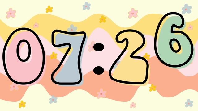 15 Minute Groovy Themed Timer смотреть онлайн