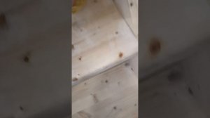 Покраска деревянной лестницы