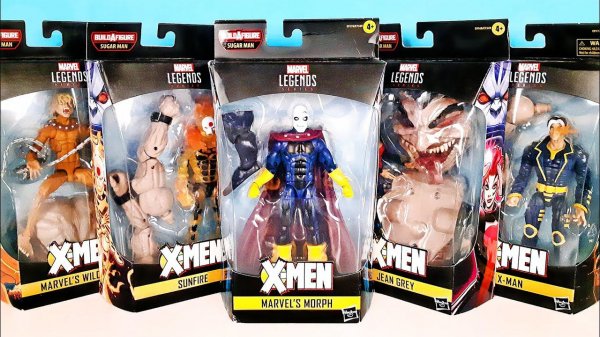 MARVEL LEGENDS X-MEN The Age of Apocalypse от Hasbro! Обзор фигурки супергероев МАРВЕЛ Toys unboxing