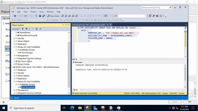 How To Configure Scale Out Deployment of Reporting Services 2022 смотреть онлайн
