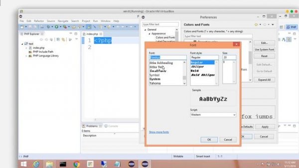 15 PHP scripting language eclipse PHP IDE