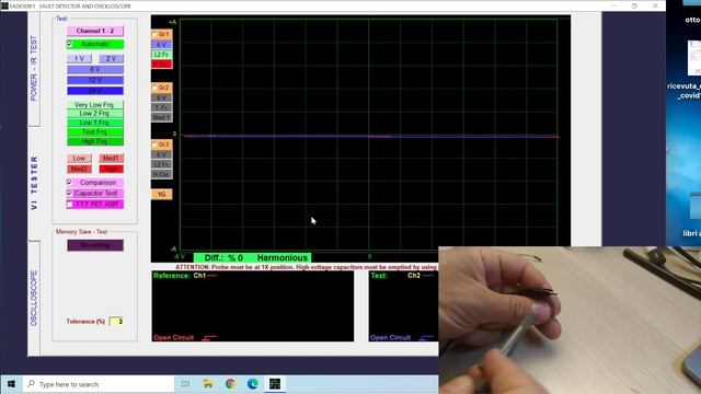 Analizzatore di componenti professionale (traccia curve) - FADOS9F1 - Video 198 смотреть онлайн