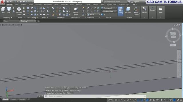 AutoCAD TUTORIAL 2018 TOOTH PASTE TUBE MODELLING# смотреть онлайн