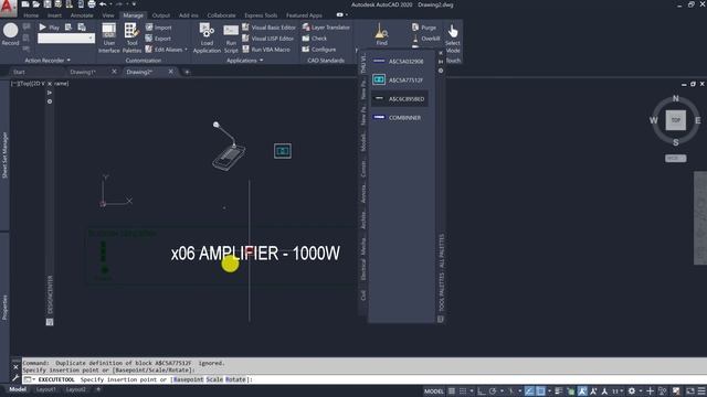 AUTOCAD 2020 - BÀI 4: QUẢN LÝ BẢN VẼ BẰNG DESIGNER CENTER | SUGAR MEPF смотреть онлайн