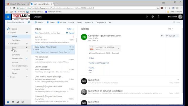 Outlook Web App смотреть онлайн